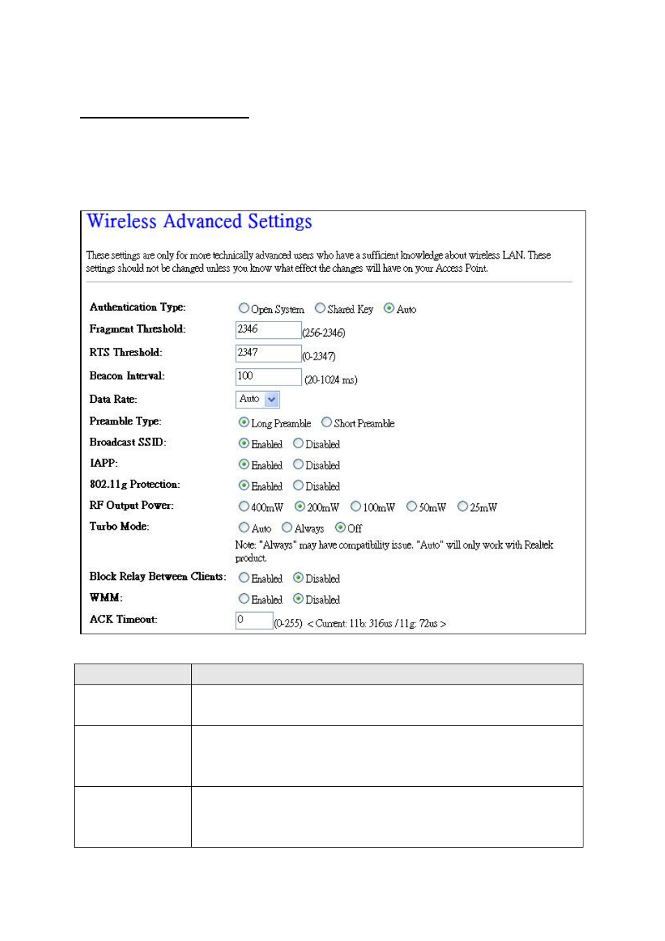 2 advanced settings | PLANET WAP-6200 User Manual | Page 26 / 69