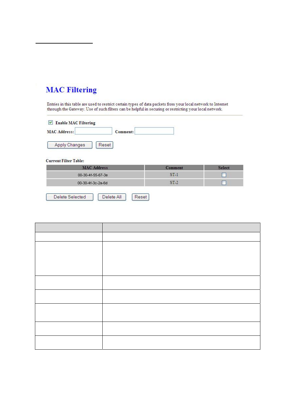 3 mac filtering | PLANET WAP-6200 User Manual | Page 49 / 69