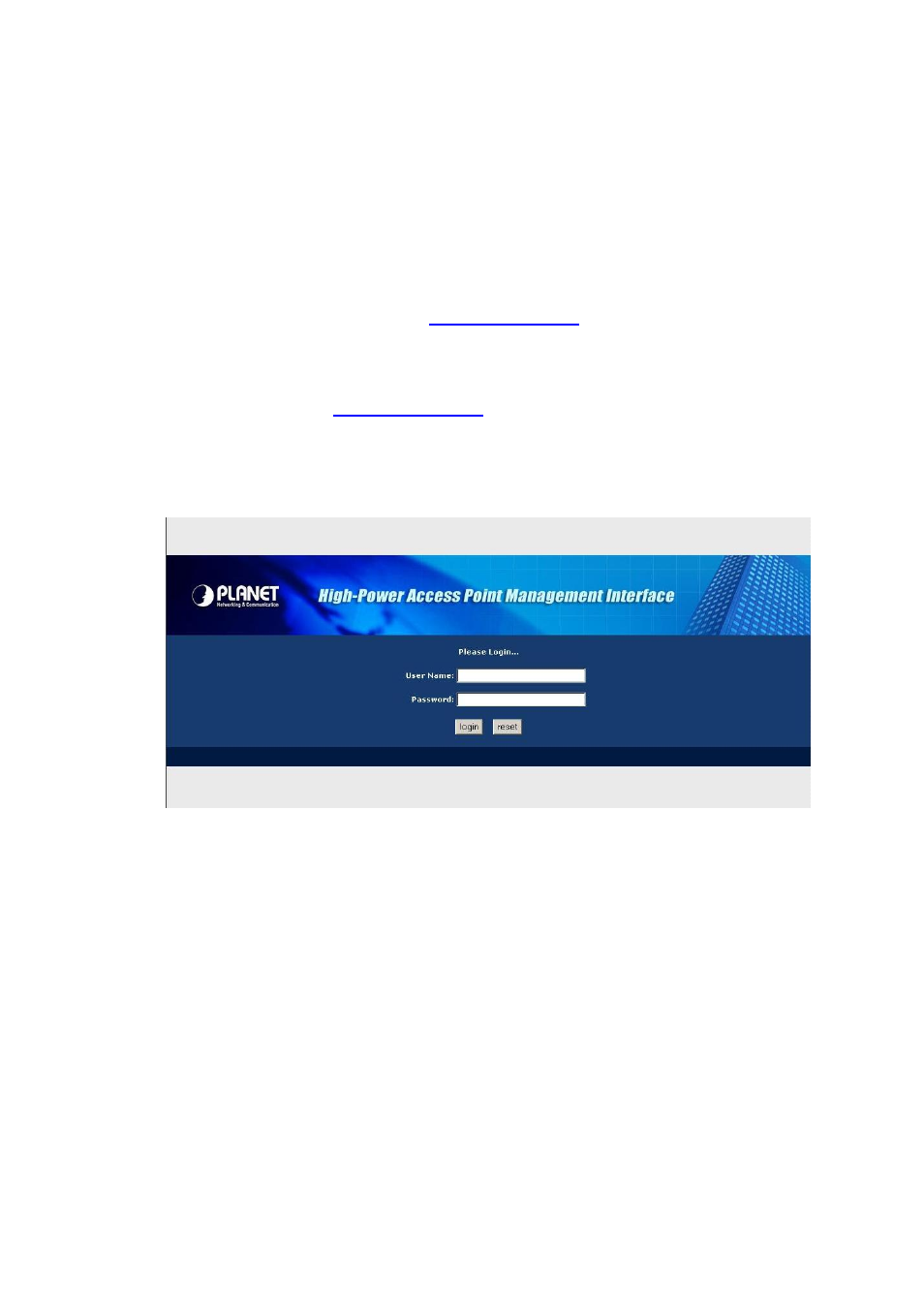 Chapter 3 web configuration | PLANET WAP-8000 User Manual | Page 14 / 26