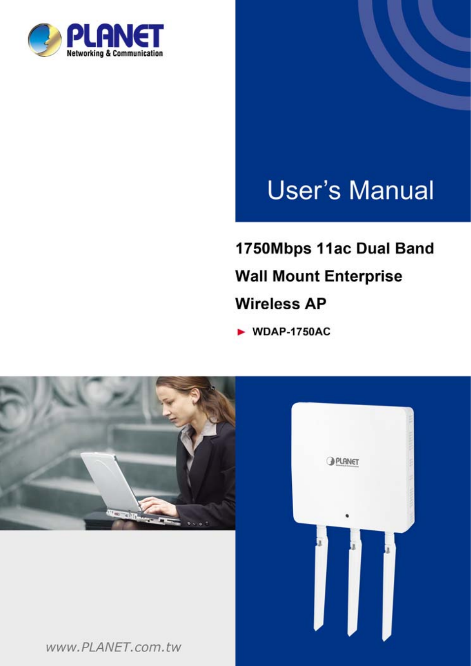 PLANET WDAP-1750AC User Manual | 91 pages