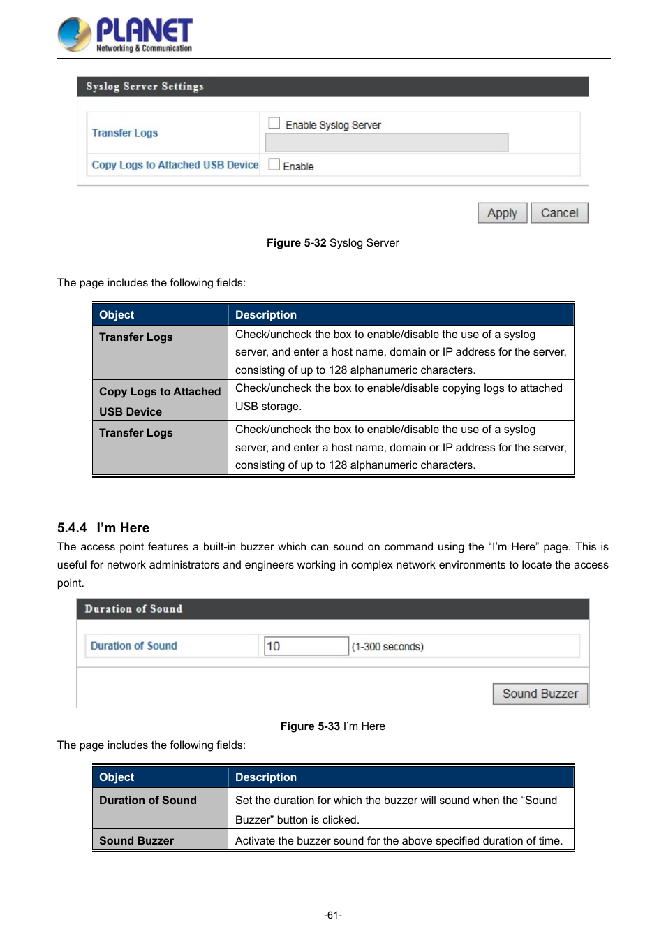 4 i’m here, I’m here, Igure | Yslog, Erver | PLANET WDAP-1750AC User Manual | Page 69 / 91