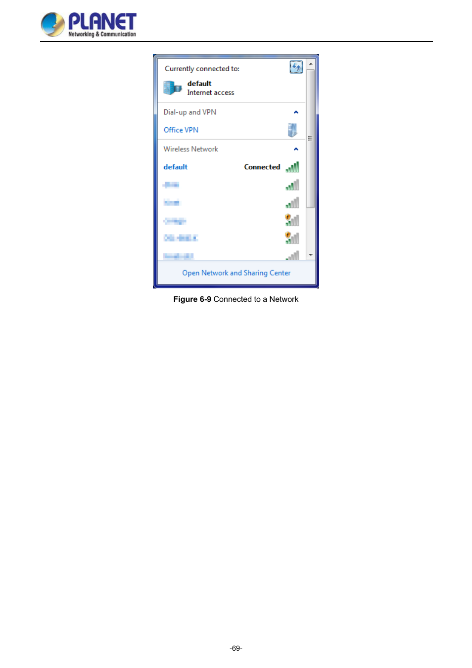 Igure, Onnected to a, Etwork | PLANET WDAP-1750AC User Manual | Page 77 / 91
