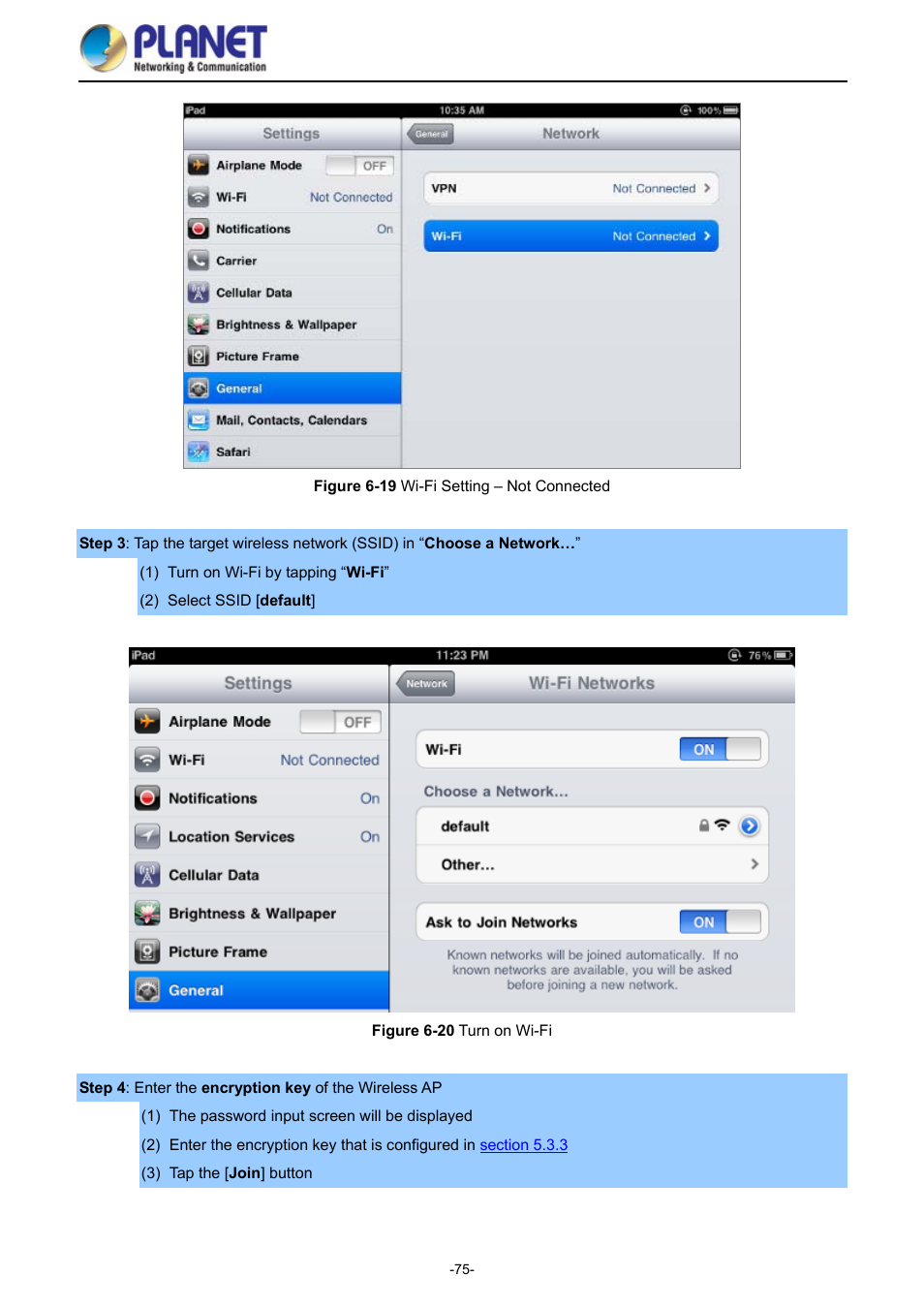 Igure, Etting, Onnected | Urn on | PLANET WDAP-1750AC User Manual | Page 83 / 91