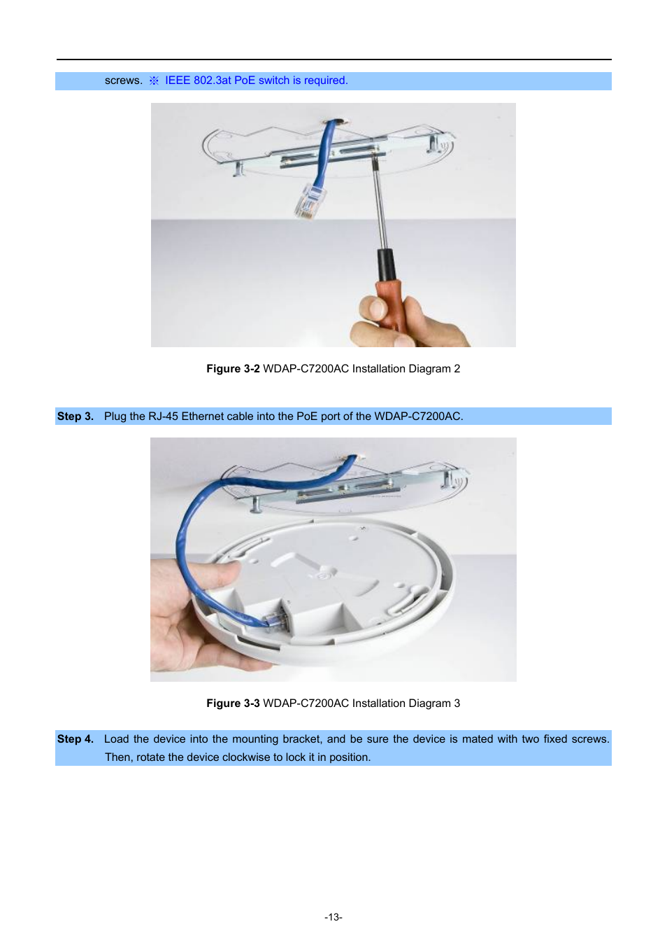 Igure, Wdap-c7200ac, Nstallation | Iagram | PLANET WDAP-C7200AC User Manual | Page 22 / 129