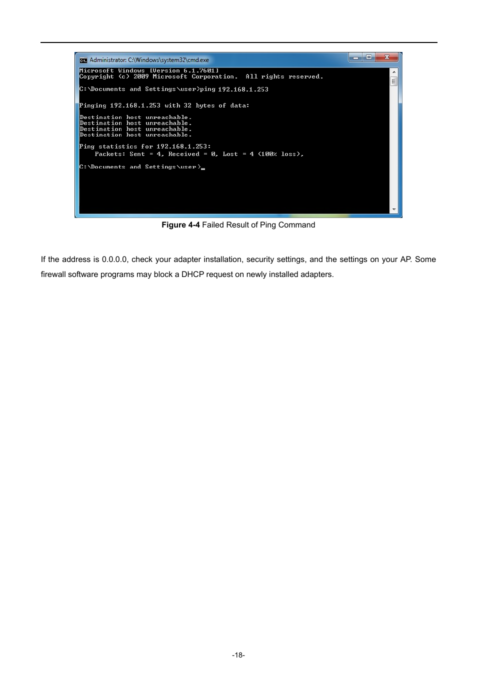Igure, Ailed, Esult of | Ommand | PLANET WDAP-C7200AC User Manual | Page 27 / 129