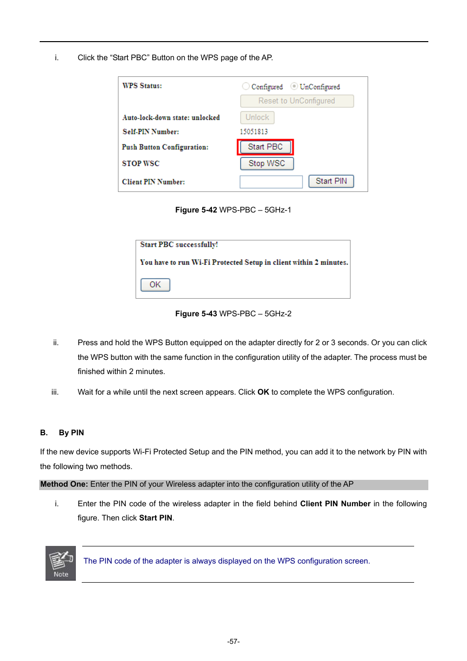 Igure, Wps-pbc | PLANET WDAP-C7200AC User Manual | Page 66 / 129