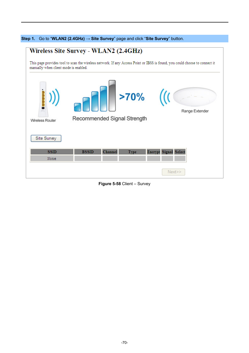 Igure, Lient, Urvey | PLANET WDAP-C7200AC User Manual | Page 79 / 129
