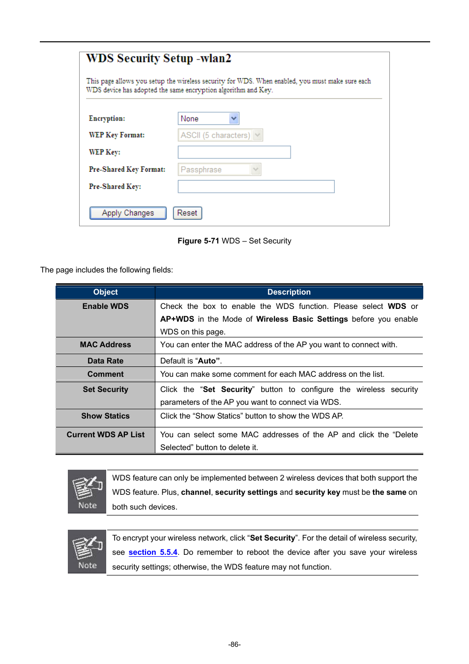 Igure, Ecurity | PLANET WDAP-C7200AC User Manual | Page 95 / 129