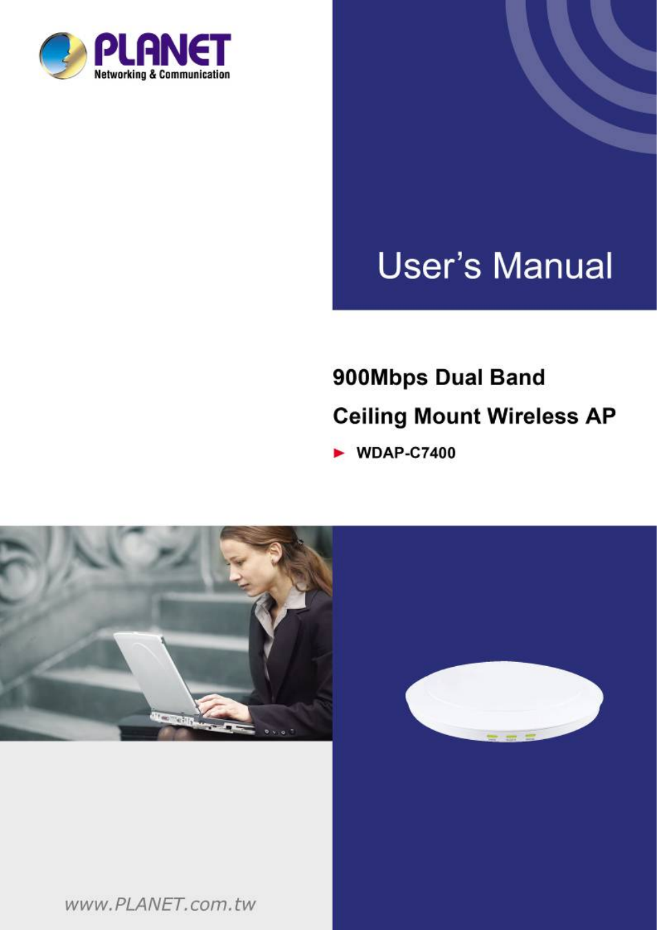 PLANET WDAP-C7400 User Manual | 71 pages