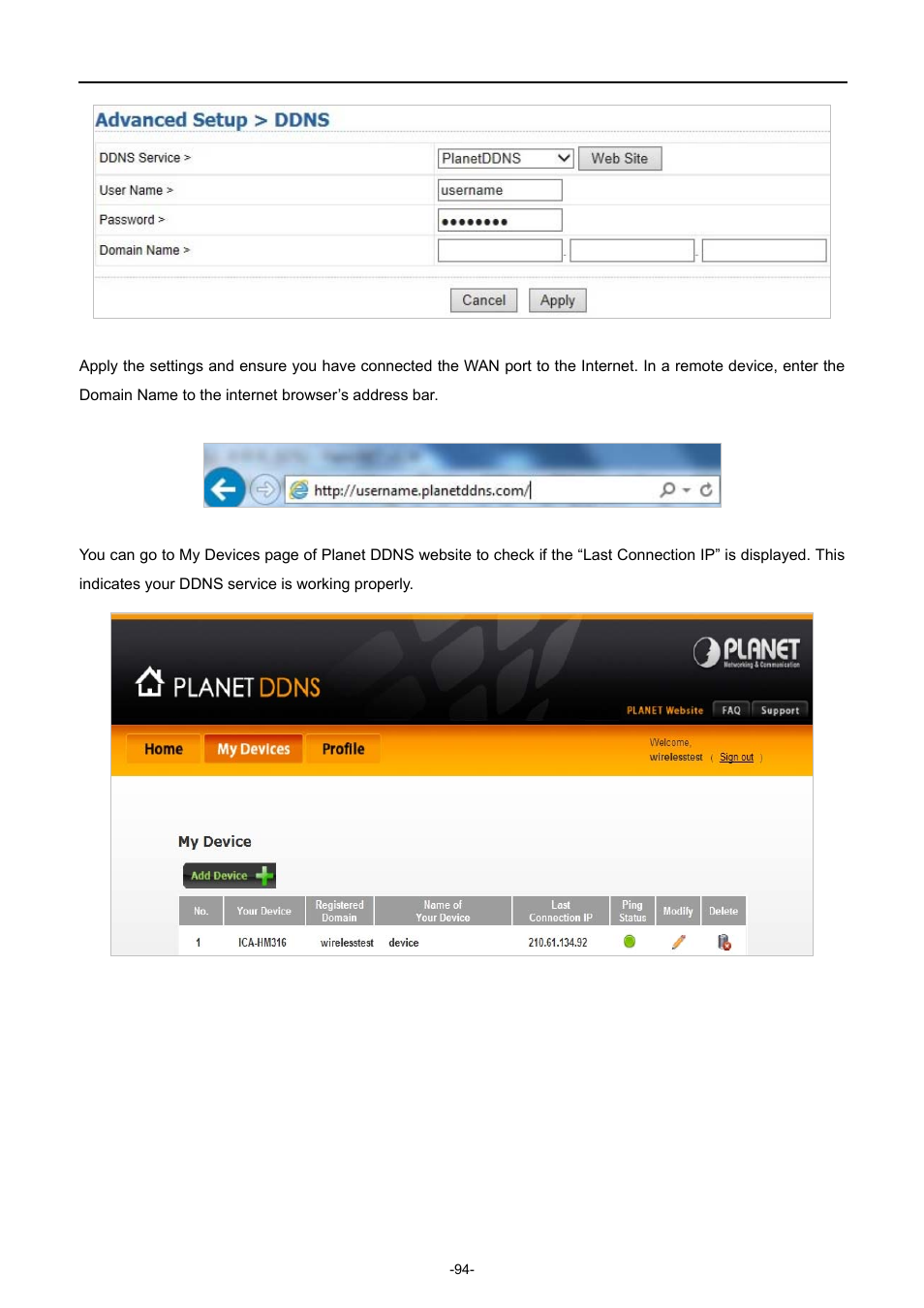 PLANET WDRT-1200AC User Manual | Page 100 / 106