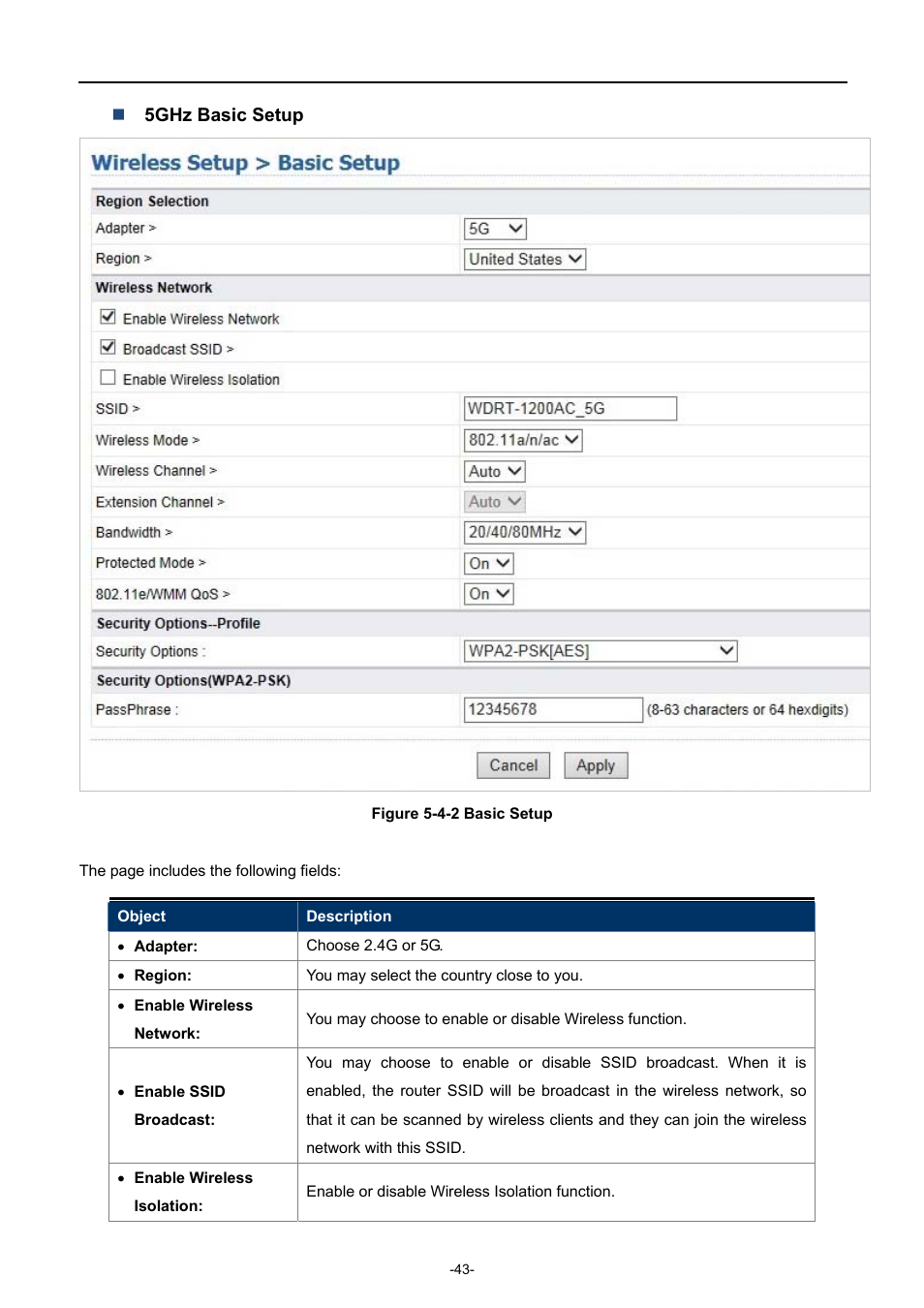 PLANET WDRT-1200AC User Manual | Page 49 / 106