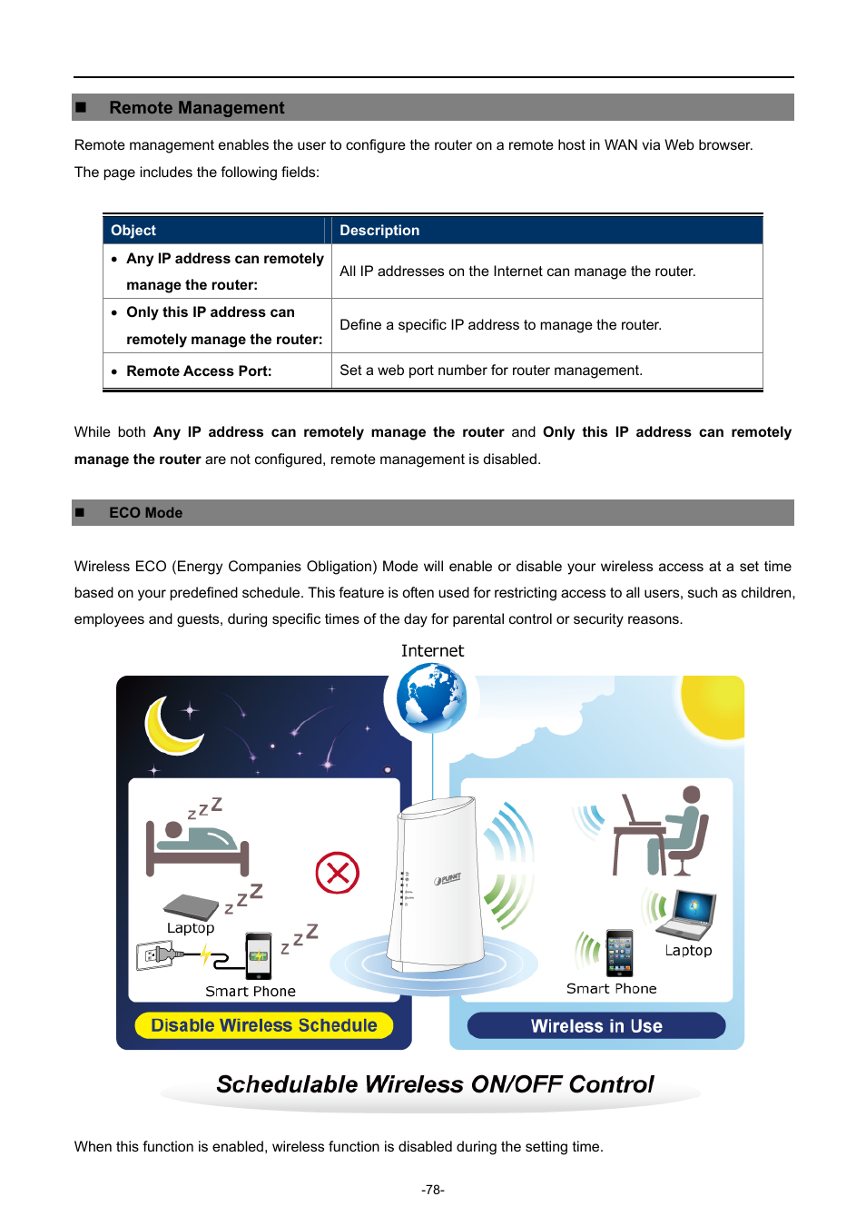 PLANET WDRT-1200AC User Manual | Page 84 / 106