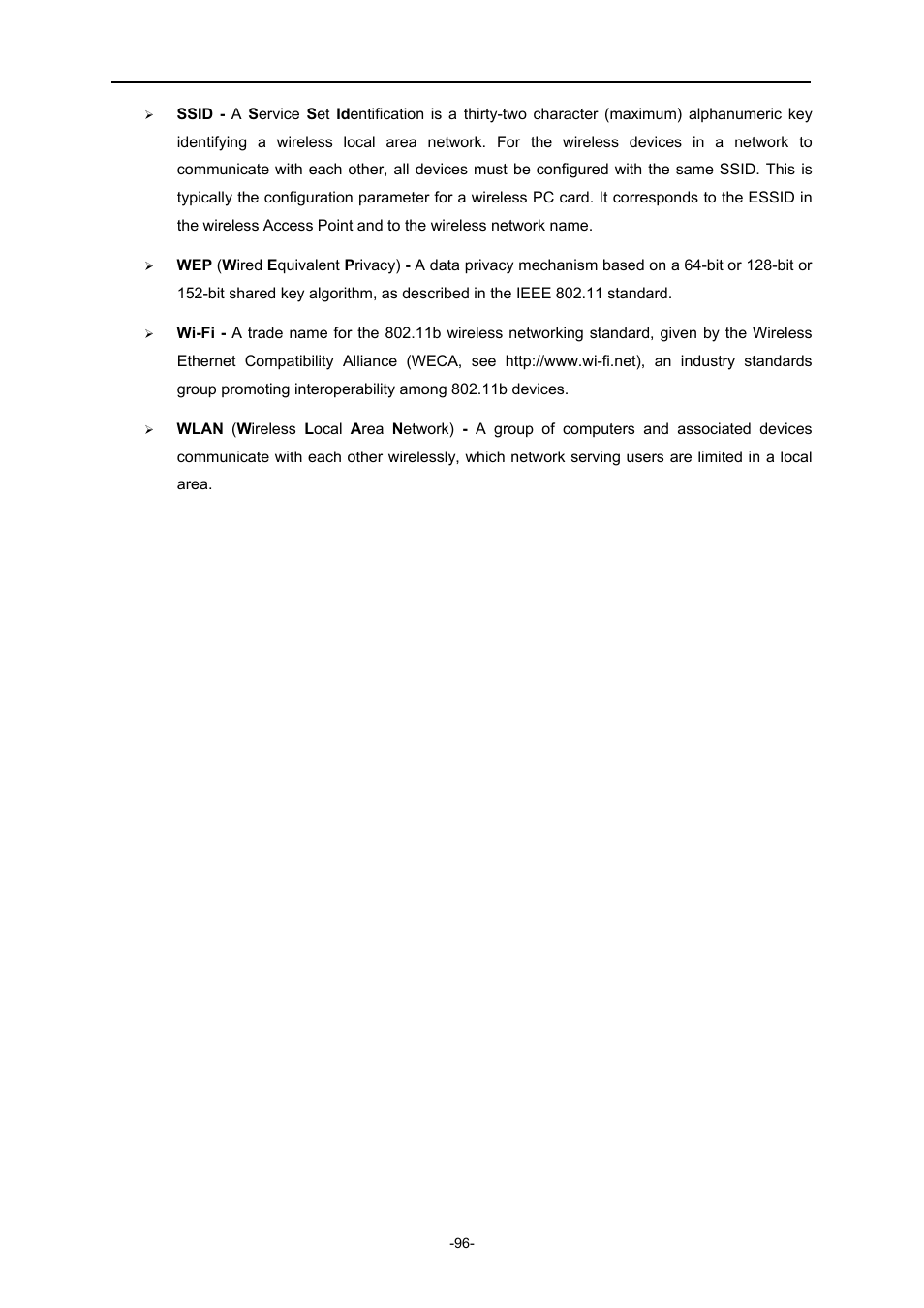 PLANET WDRT-730 User Manual | Page 103 / 105