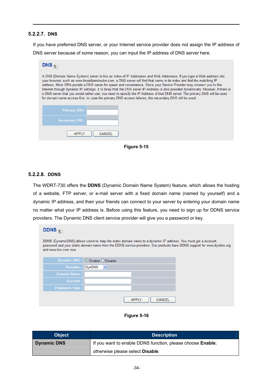 Ddns | PLANET WDRT-730 User Manual | Page 41 / 105