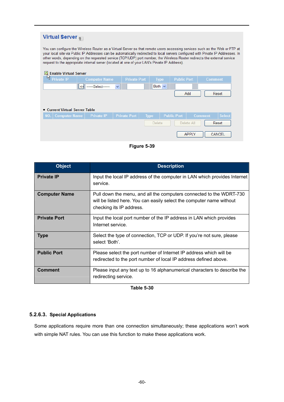 Special applications | PLANET WDRT-730 User Manual | Page 67 / 105