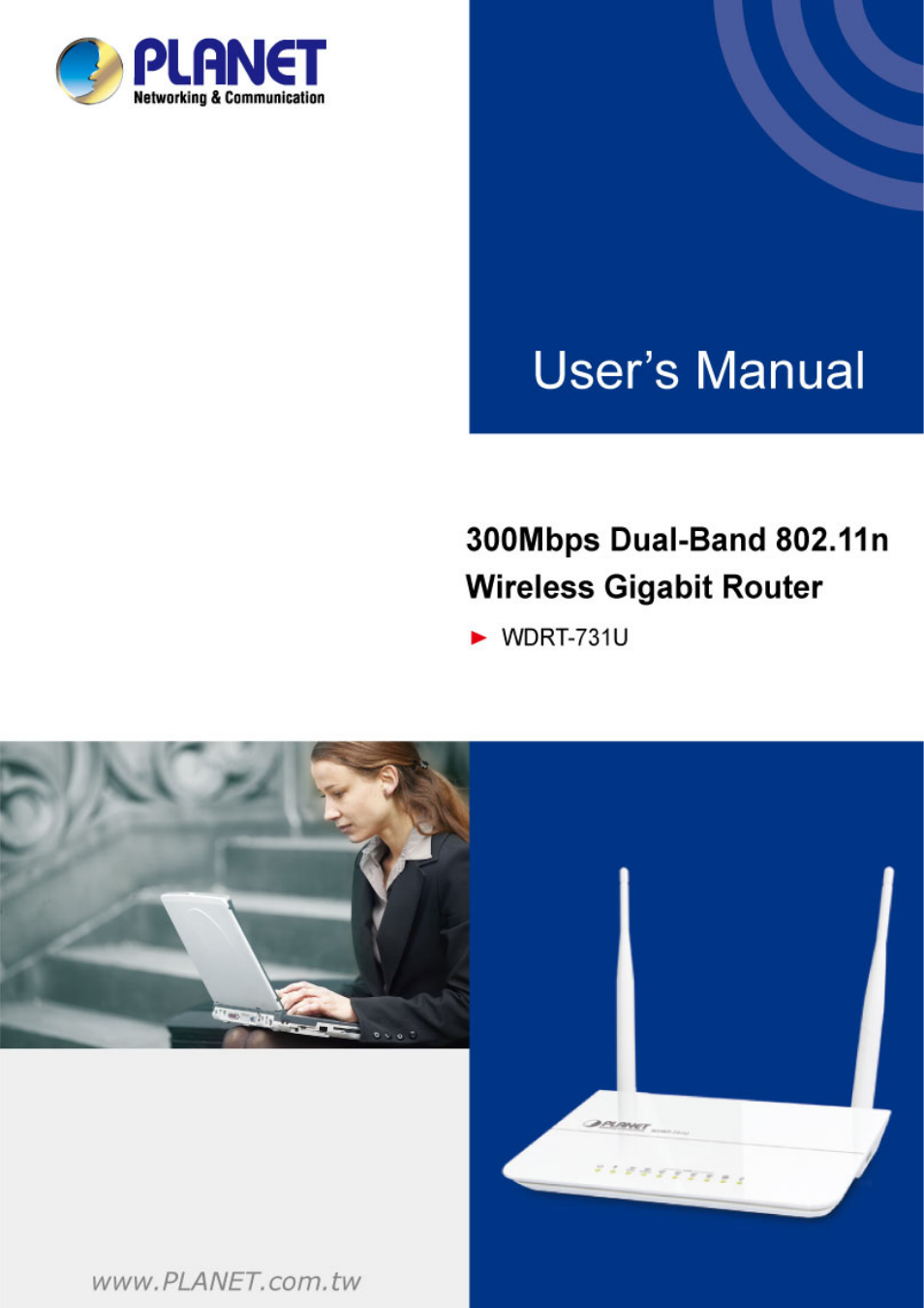 PLANET WDRT-731U User Manual | 133 pages