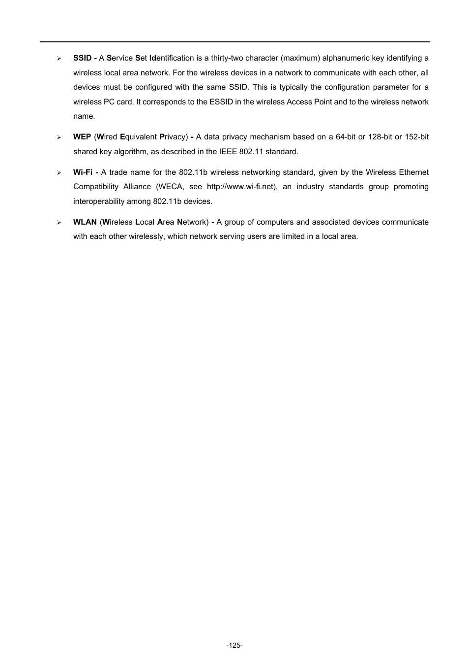 PLANET WDRT-731U User Manual | Page 131 / 133