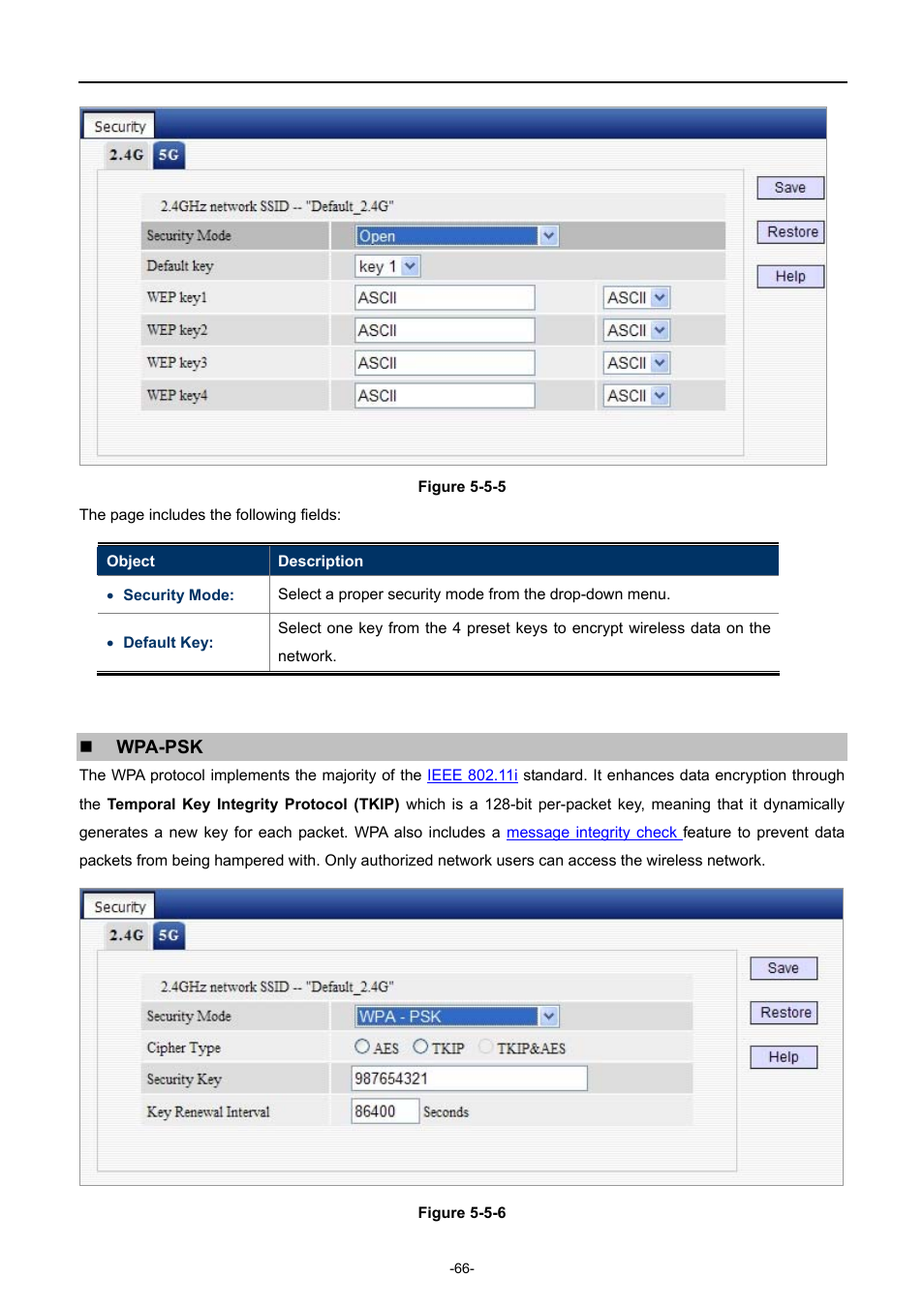 PLANET WDRT-731U User Manual | Page 72 / 133
