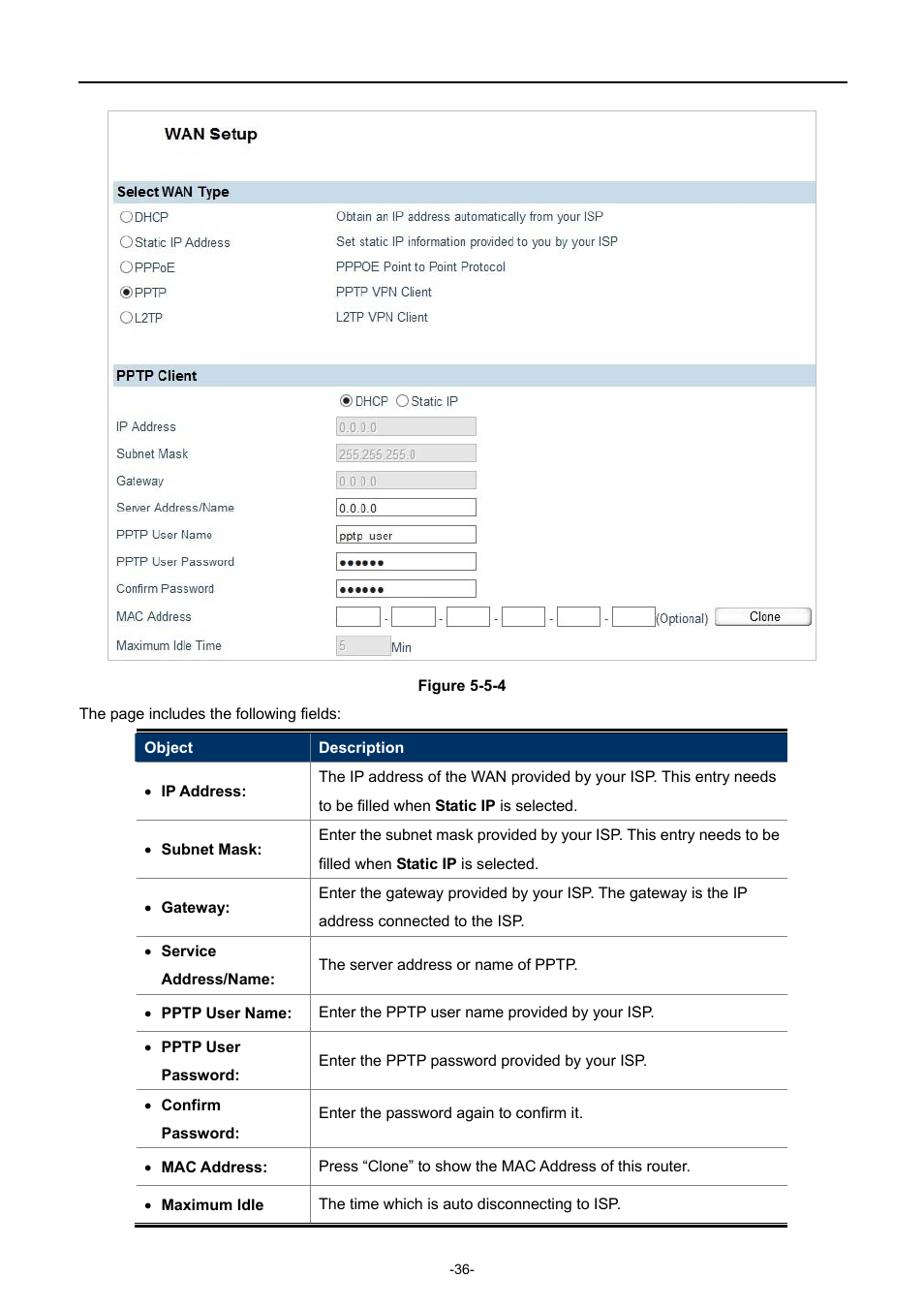 PLANET WDRT-750AC User Manual | Page 42 / 90