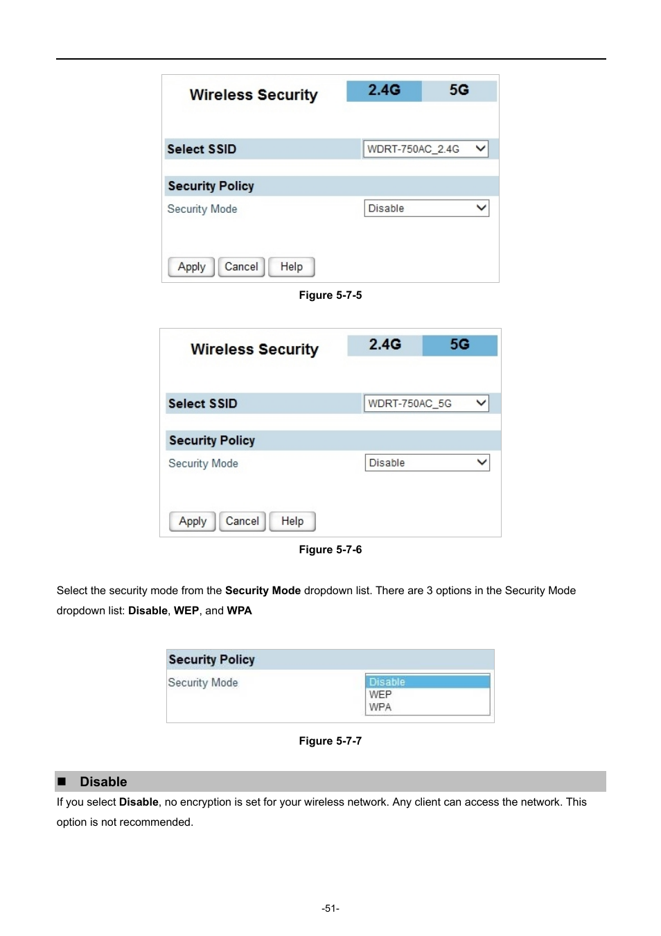 PLANET WDRT-750AC User Manual | Page 57 / 90