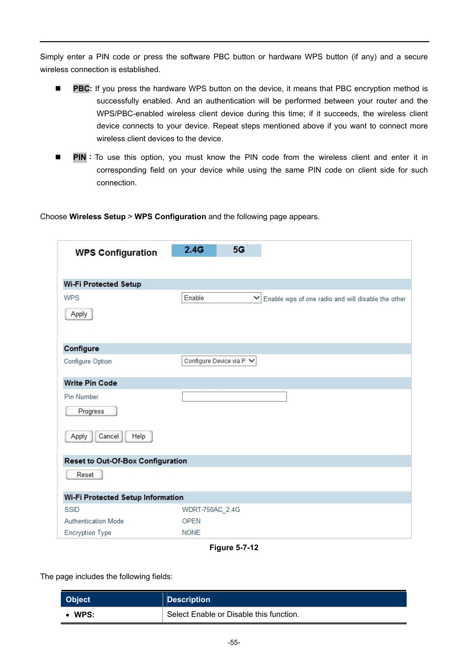PLANET WDRT-750AC User Manual | Page 61 / 90