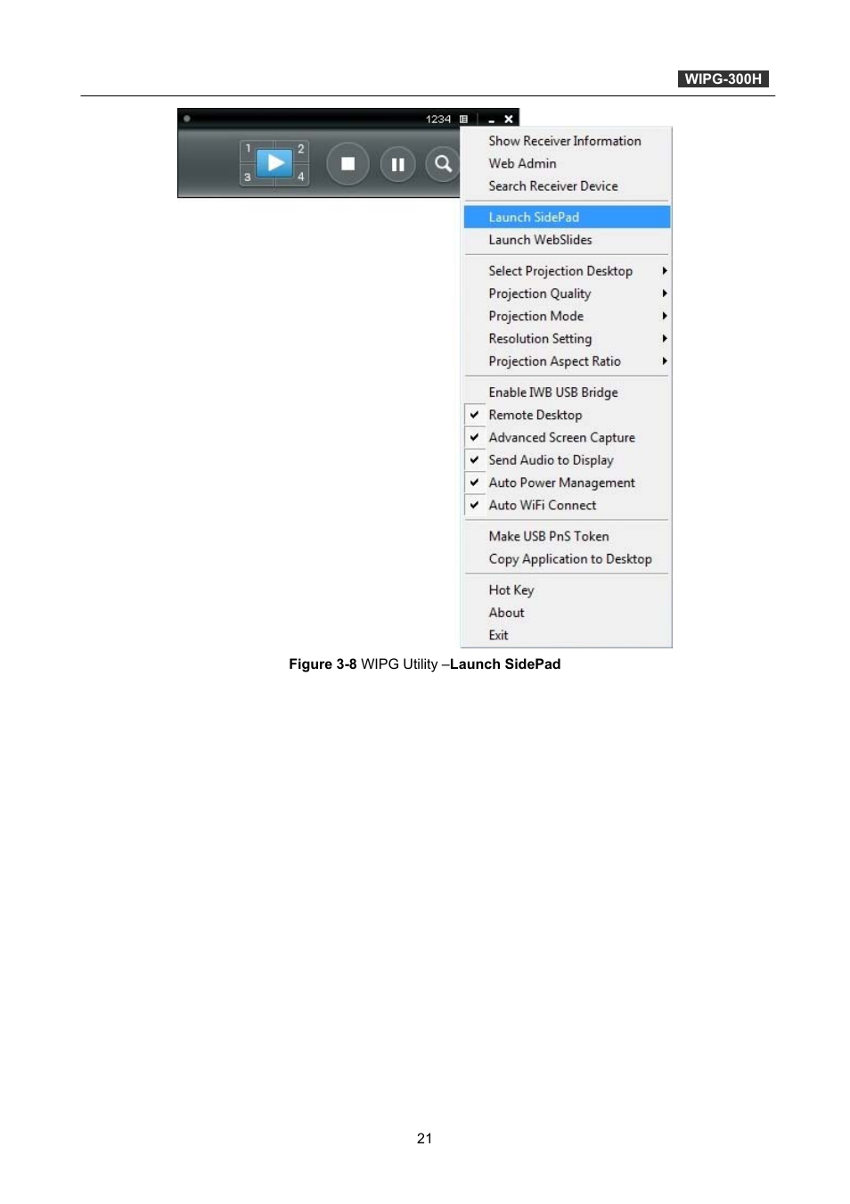 PLANET WIPG-300H User Manual | Page 21 / 77