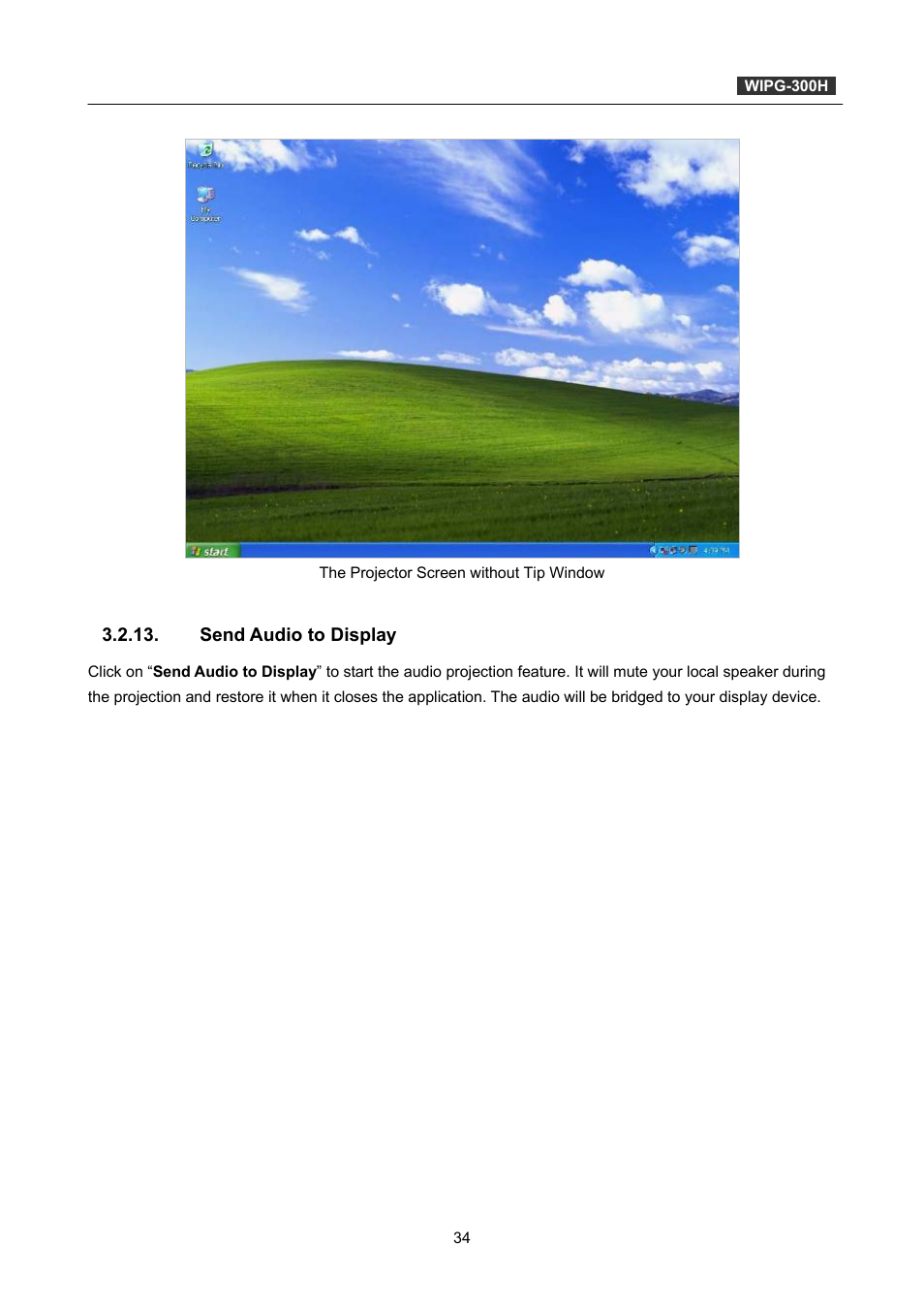 Send audio to display | PLANET WIPG-300H User Manual | Page 34 / 77
