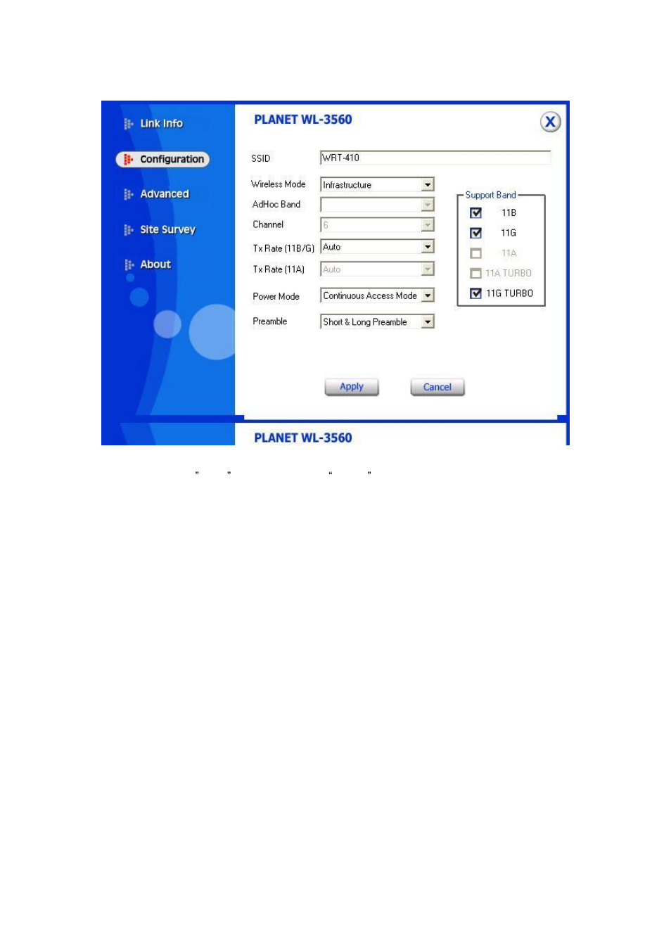 2 configuration | PLANET WL-3560 User Manual | Page 16 / 23