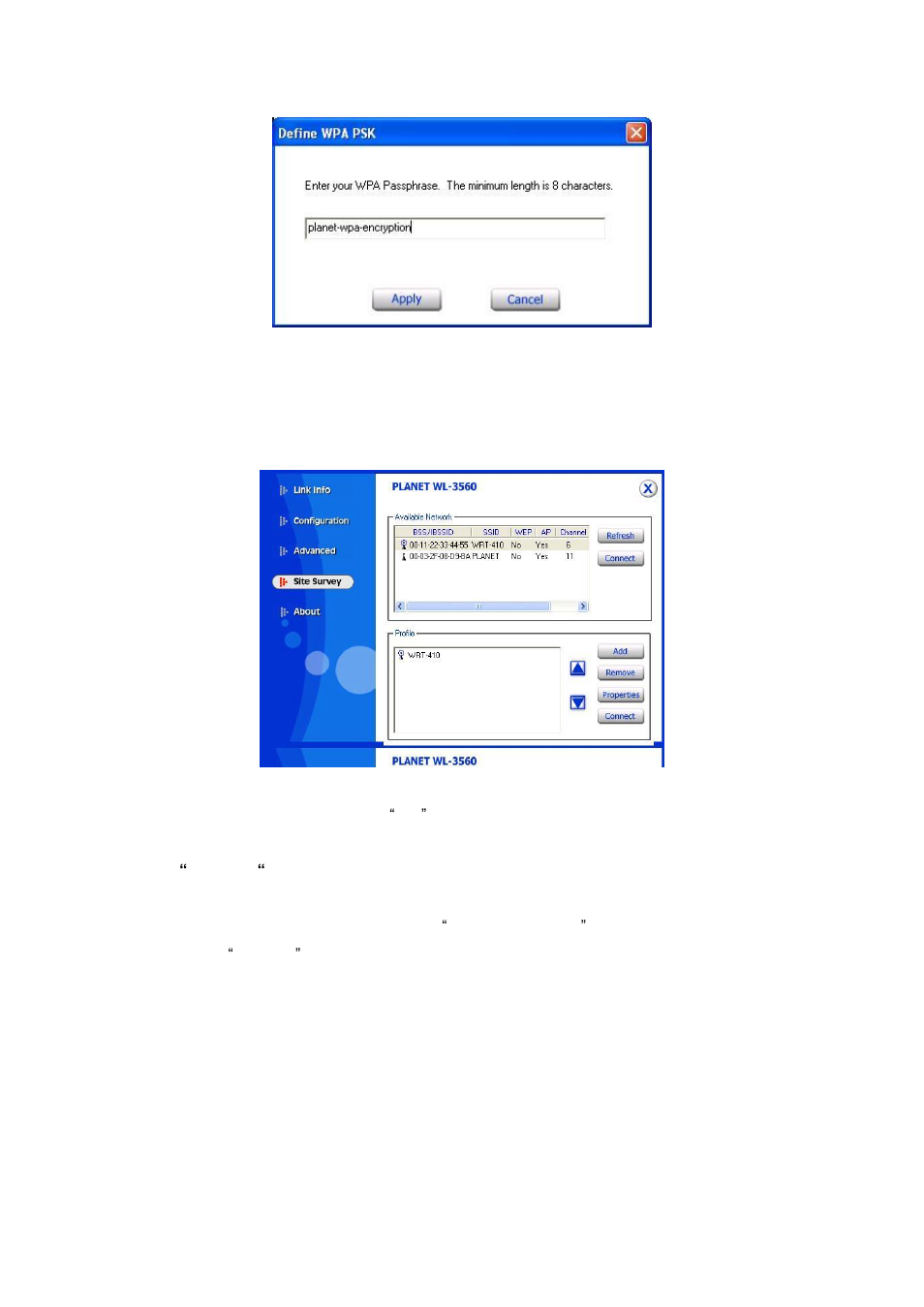 4 site survey | PLANET WL-3560 User Manual | Page 19 / 23