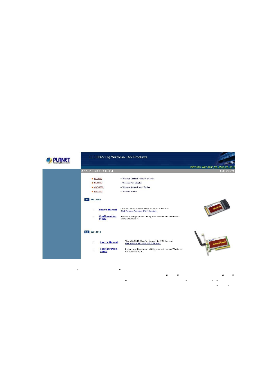 Chapter 2 installation procedure, 1 configuration utility installation | PLANET WL-8310 User Manual | Page 10 / 24