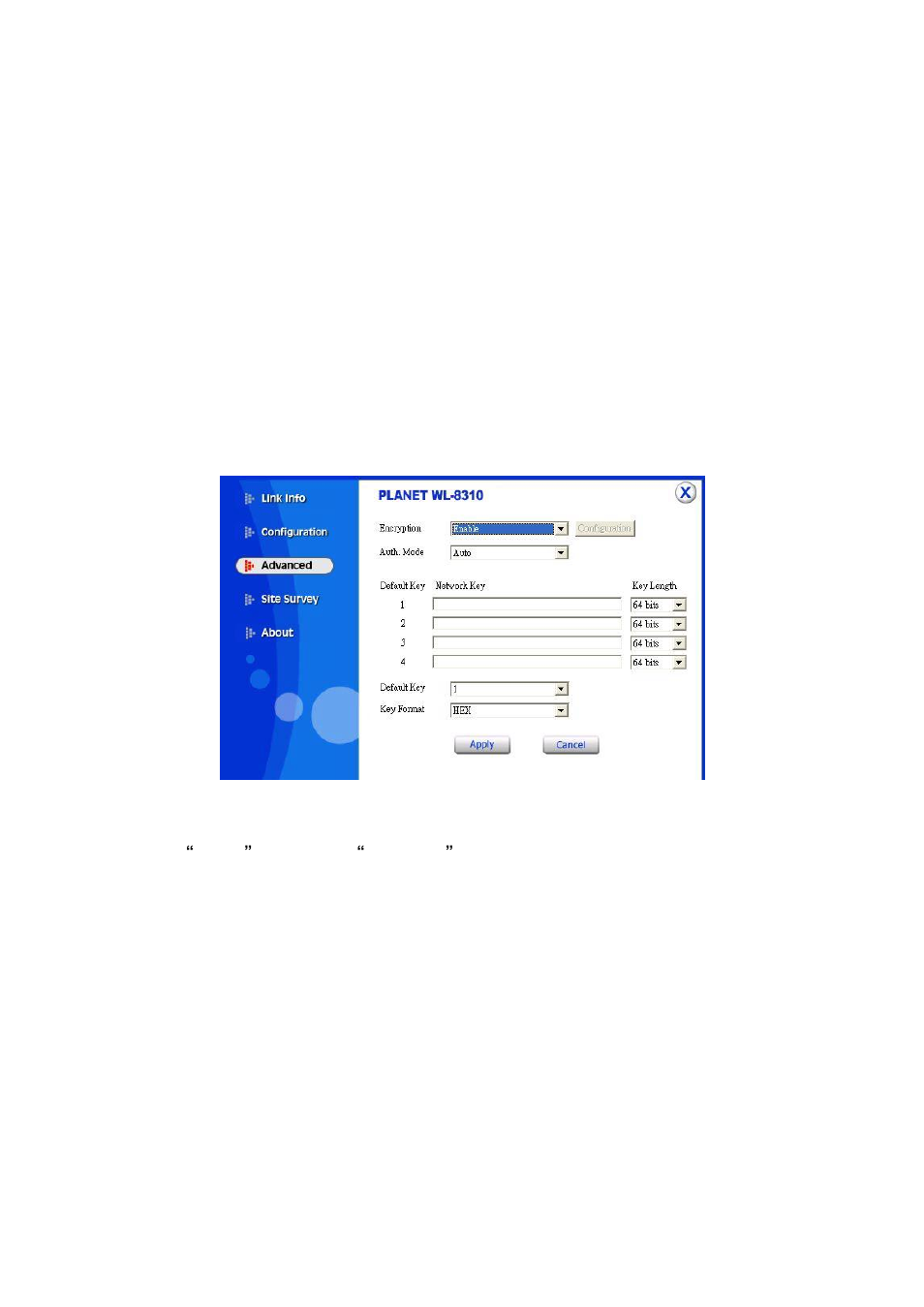 3 advanced | PLANET WL-8310 User Manual | Page 18 / 24