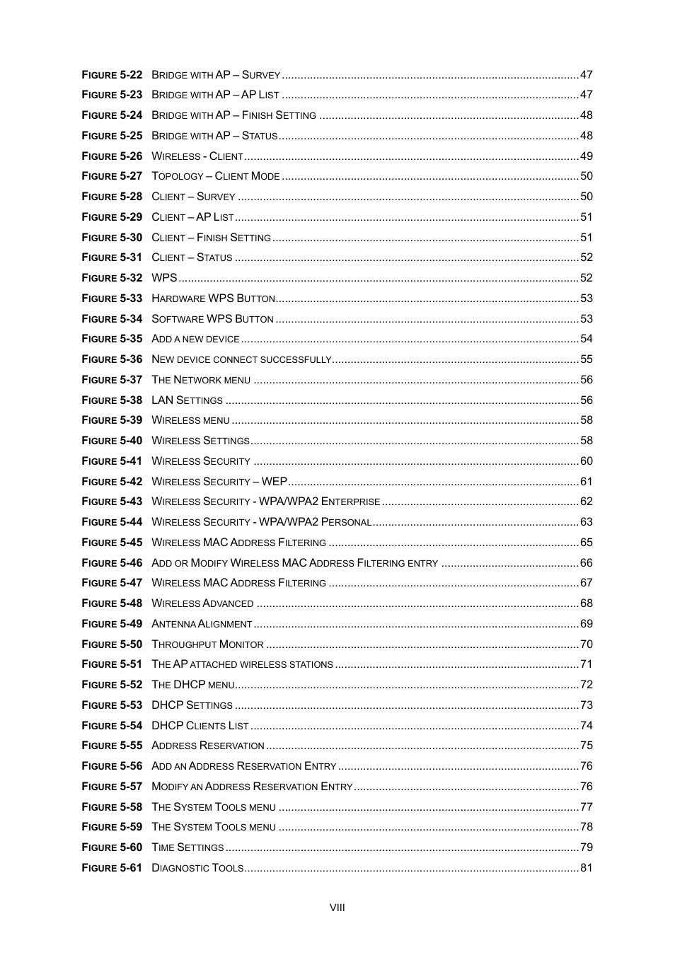 PLANET WNAP-1110 User Manual | Page 8 / 112