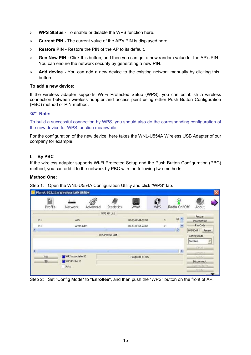 PLANET WNAP-1110 User Manual | Page 21 / 70