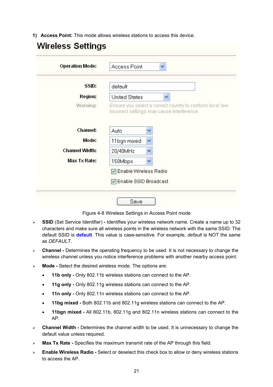 PLANET WNAP-1110 User Manual | Page 27 / 70