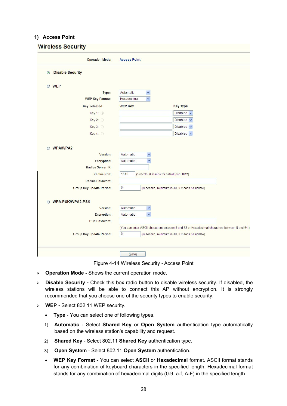 PLANET WNAP-1110 User Manual | Page 34 / 70