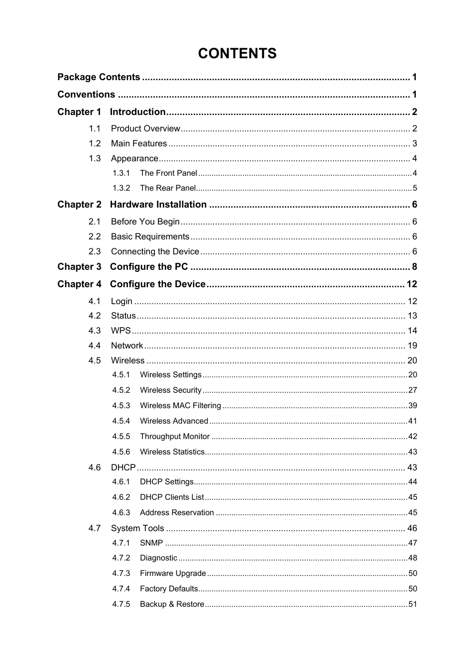 PLANET WNAP-1110 User Manual | Page 5 / 70