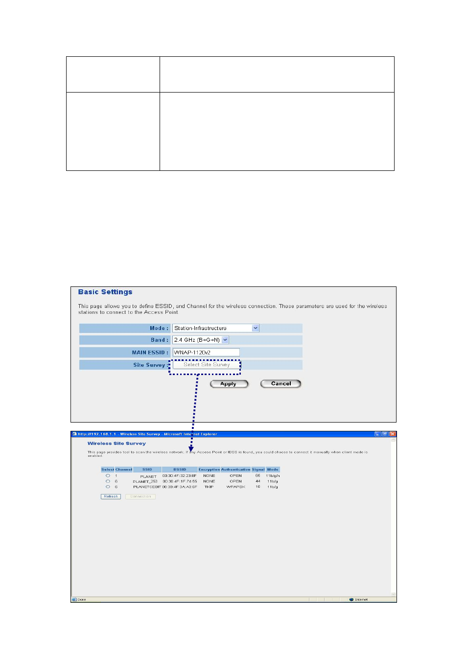 2 station - infrastructure mode, Station - infrastructure mode | PLANET WNAP-1120 User Manual | Page 16 / 49