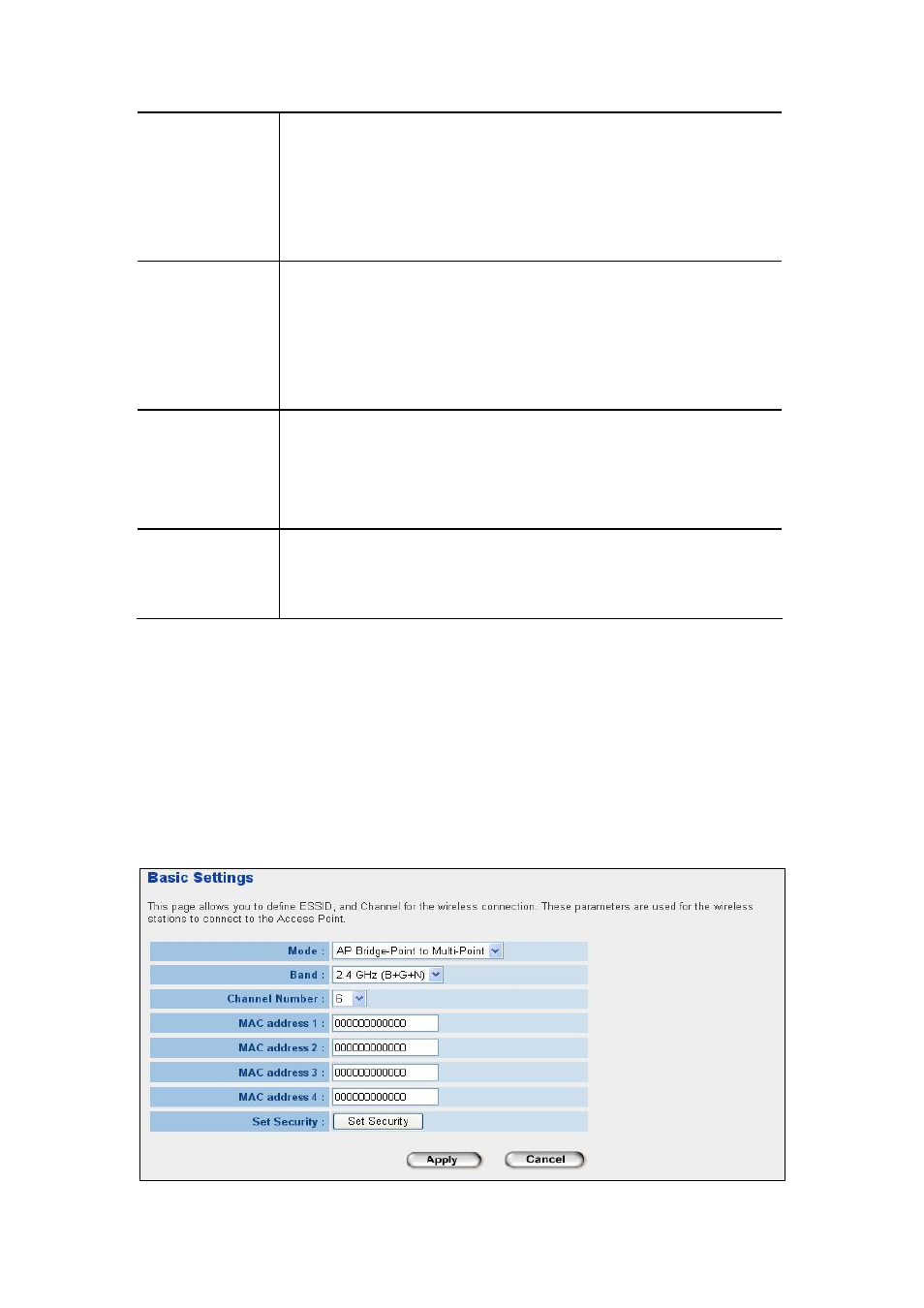 4 ap bridge - point to multipoint mode, Ap bridge - point to multipoint mode | PLANET WNAP-1120 User Manual | Page 18 / 49