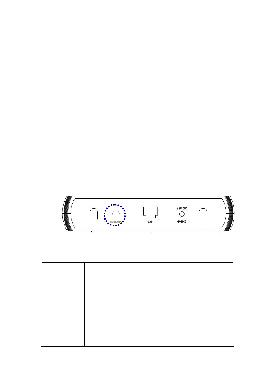 5 reset/wps button, Reset/wps button | PLANET WNAP-1120 User Manual | Page 9 / 49