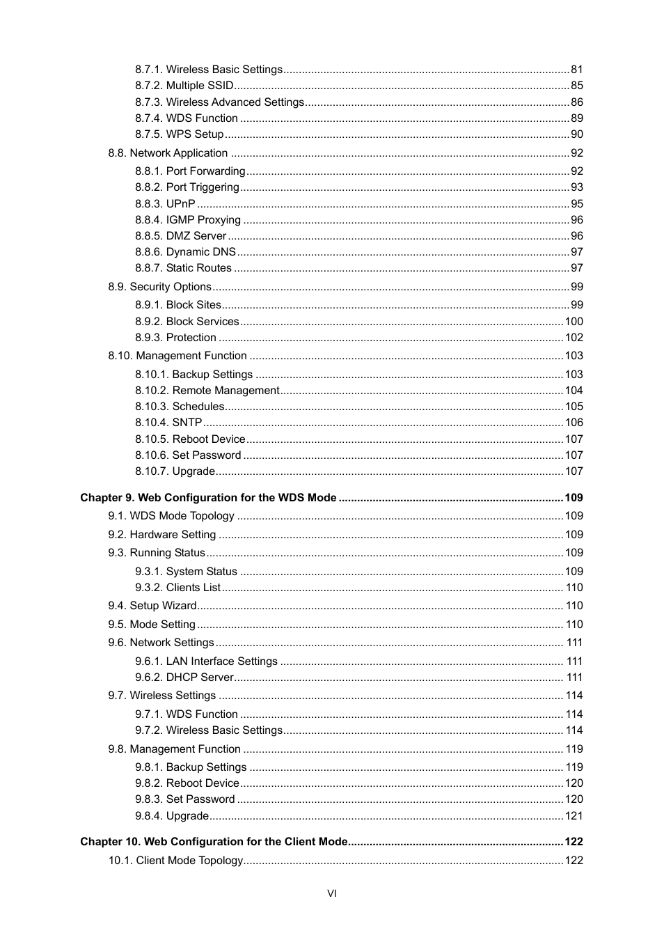 PLANET WNAP-1260 User Manual | Page 7 / 154