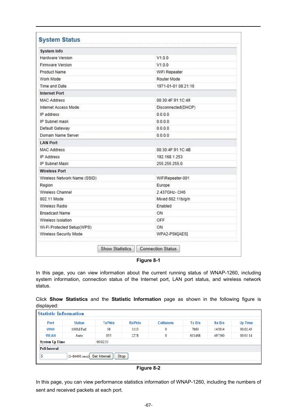 PLANET WNAP-1260 User Manual | Page 75 / 154