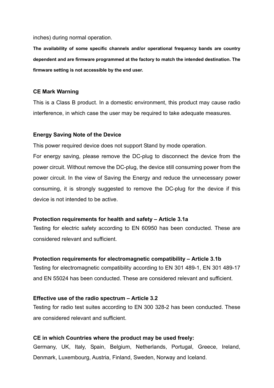 PLANET WNAP-6300 User Manual | Page 3 / 66