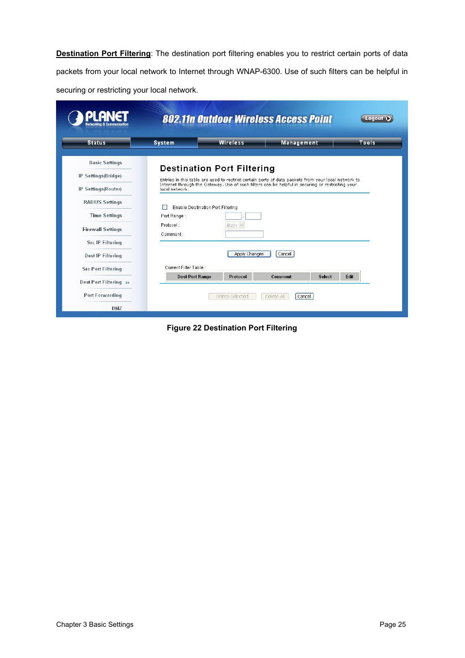PLANET WNAP-6300 User Manual | Page 34 / 66