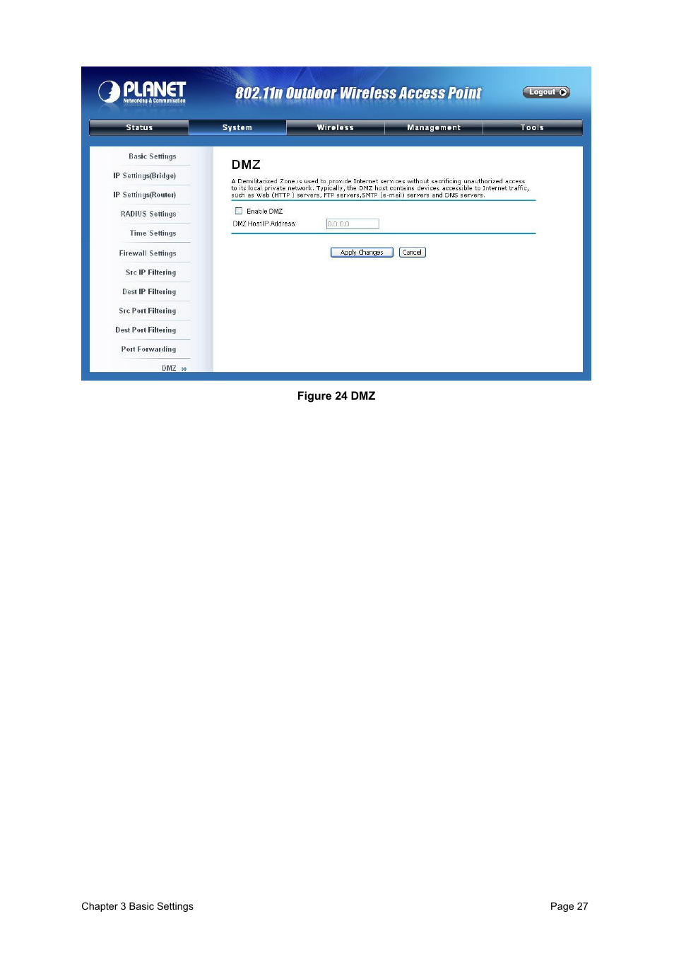 PLANET WNAP-6300 User Manual | Page 36 / 66