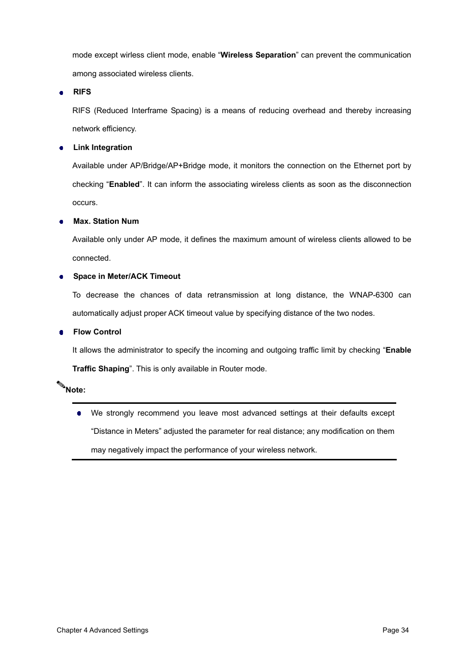 PLANET WNAP-6300 User Manual | Page 43 / 66