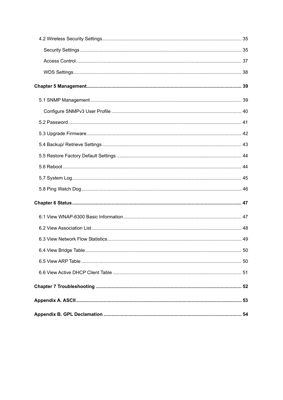 PLANET WNAP-6300 User Manual | Page 7 / 66