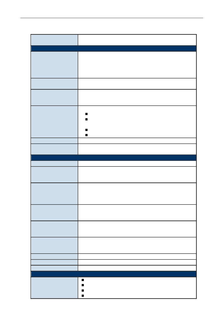 4 product specifications | PLANET WNAP-6305 User Manual | Page 12 / 103