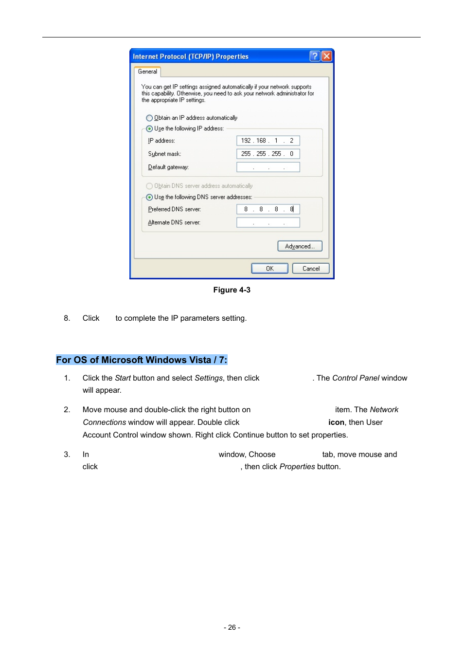 PLANET WNAP-6306 User Manual | Page 26 / 70