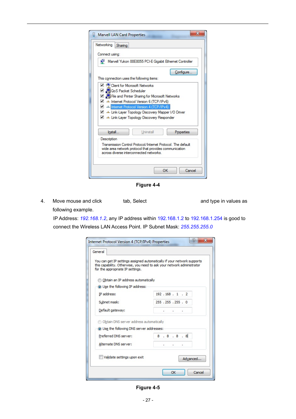 PLANET WNAP-6306 User Manual | Page 27 / 70