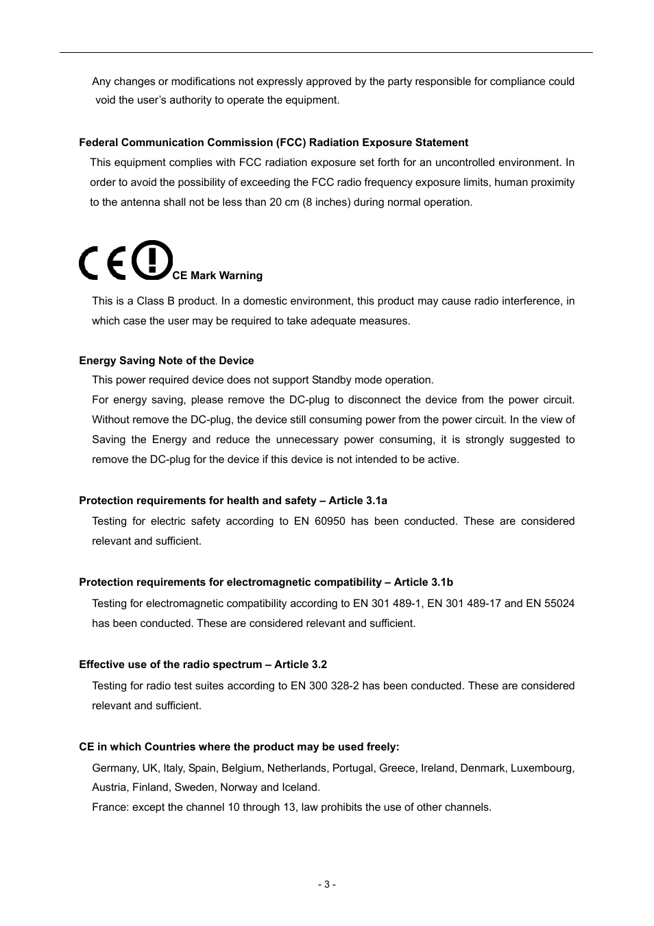 PLANET WNAP-6306 User Manual | Page 3 / 70